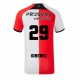 Feyenoord Santiago Gimenez #29 Replike Domaci Dres 2024-25 Kratak Rukav